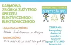 Zdjęcie do Bezpłatna zbi&oacute;rka elektrośmieci w Szkole Podstawowej...