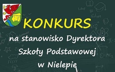 Zdjęcie do Konkurs na stanowisko Dyrektora Szkoły Podstawowej w Nielepie