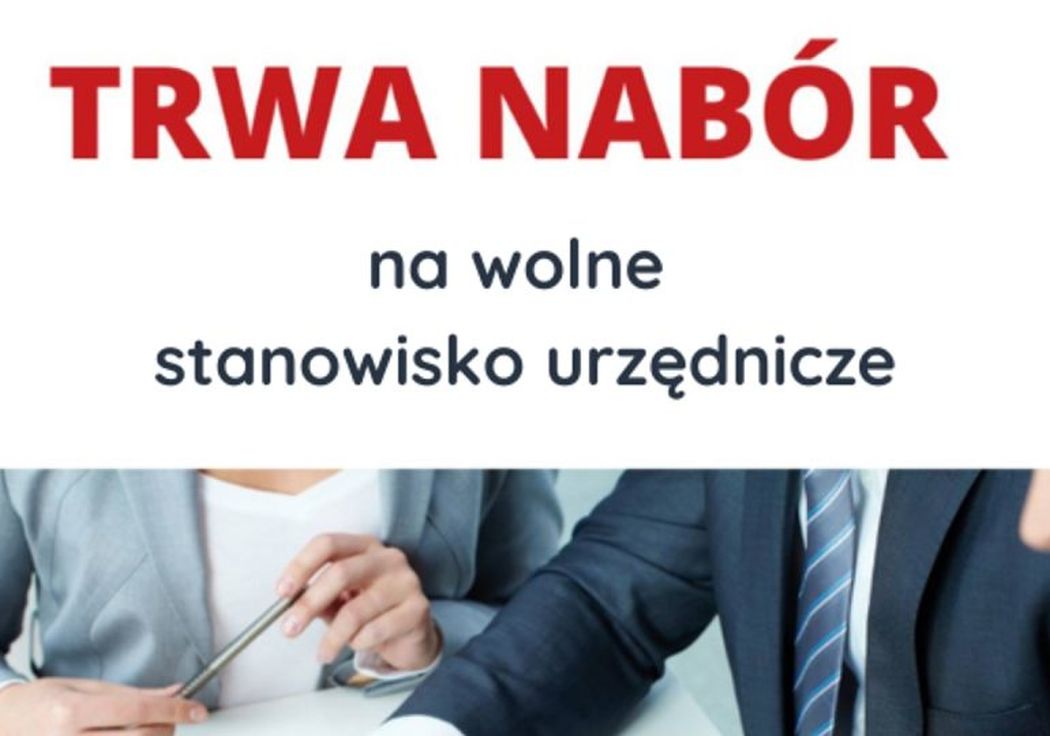 Nab&oacute;r na&nbsp;stanowisko ds. rolnictwa i&nbsp;gospodarki gruntami w&nbsp;Urzędzie Gminy Rąbino