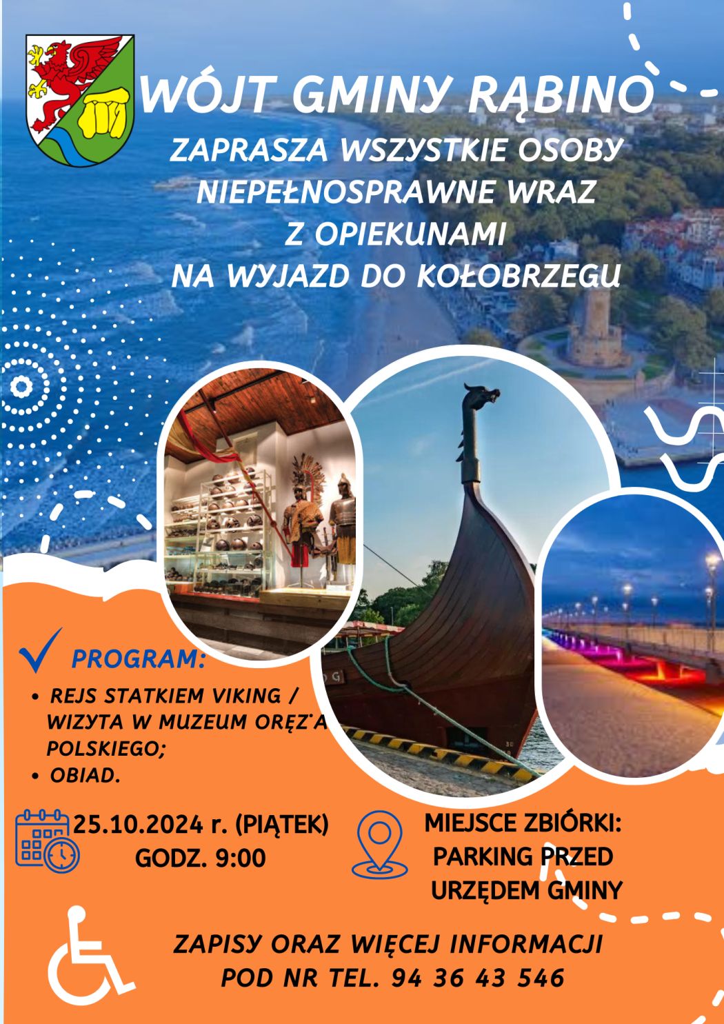 Zaproszenie na wyjazd do Kołobrzegu