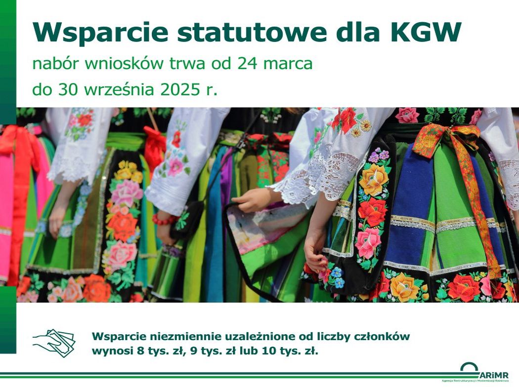 Koła Gospodyń Wiejskich zn&oacute;w mogą starać się o&nbsp;wsparcie