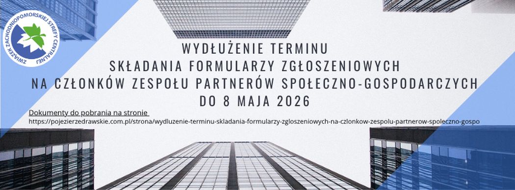 Wydłużenie terminu składania formularzy zgłoszeniowych