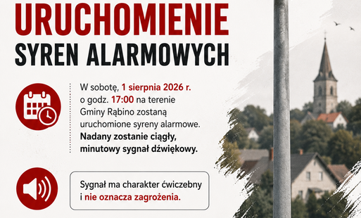 1 sierpnia 2026 roku o godzinie 17:00 zawyją syreny alarmowe!