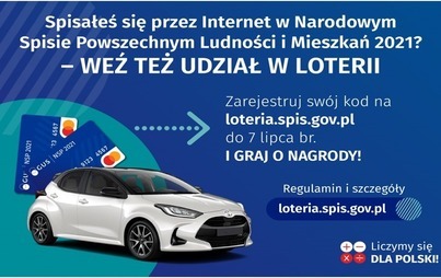 Zdjęcie do Dokonałeś samospisu? Weź udział w Loterii i zdobądź jedną z setek nagr&oacute;d