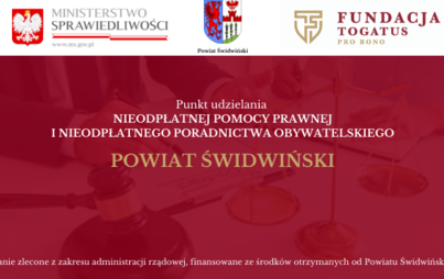 Zdjęcie do Nieodpłatna pomoc prawna 