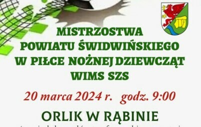 Zdjęcie do Mistrzostwa Powiatu Świdwińskiego w piłce nożnej dziewcząt WIMS SZS